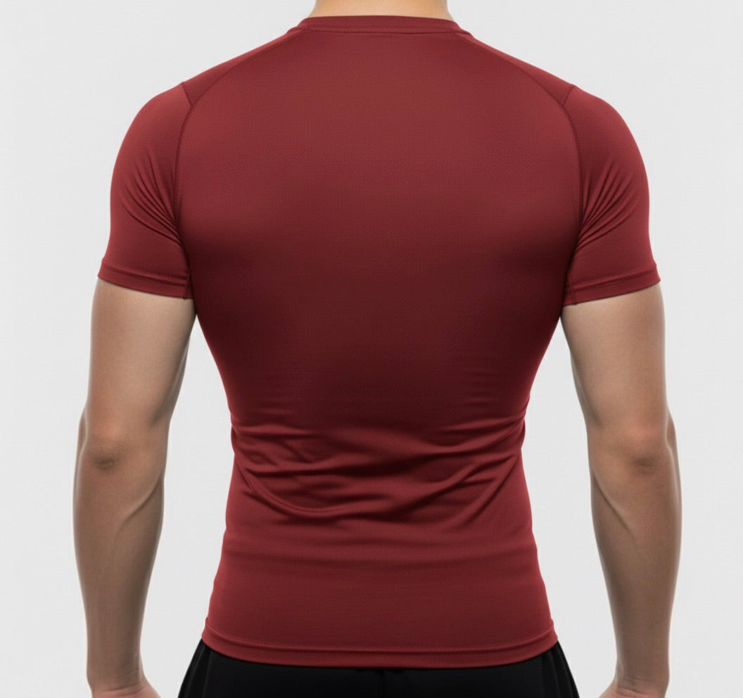 Camisa de compresión Reaper | esencial roja