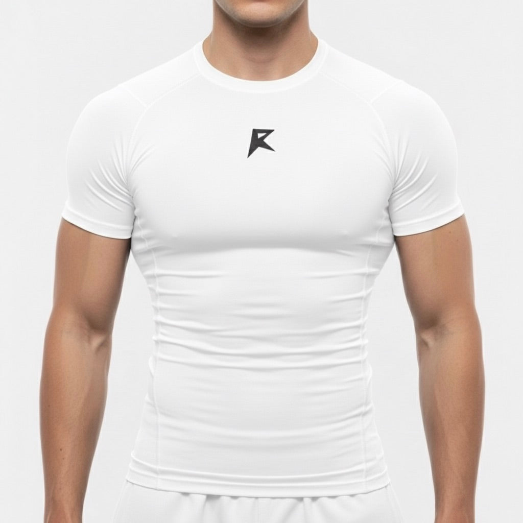 Camisa de compresion Reaper | esencial blanca