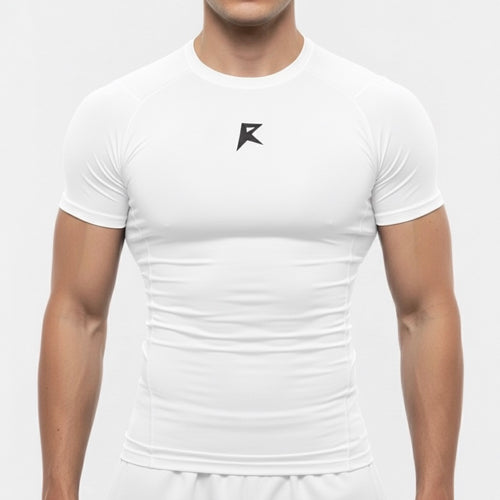 Camisa de compresion Reaper | esencial blanca