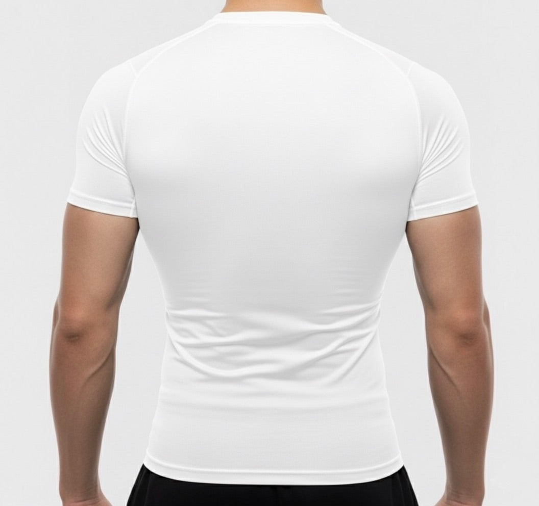 Camisa de compresion Reaper | esencial blanca