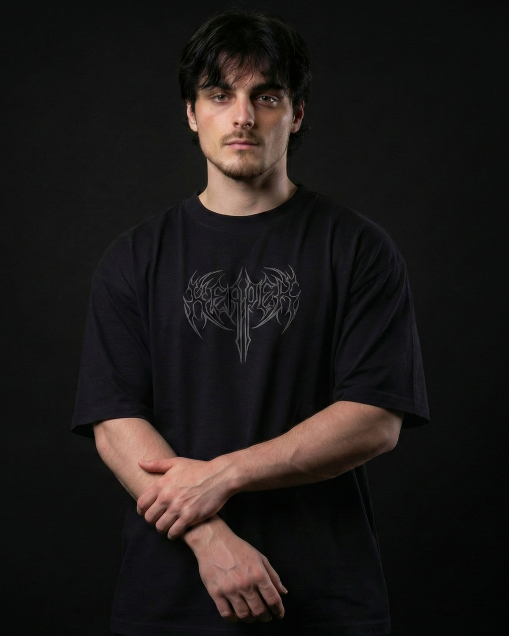 THE PHANTOM™ CAMISA OVERSIZED HEAVYWEIGHT [STEEL BACK]