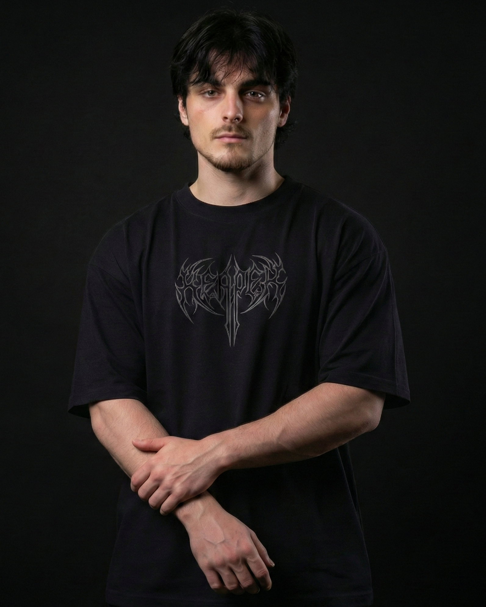 THE PHANTOM™ CAMISA OVERSIZED HEAVYWEIGHT [STEEL BACK]