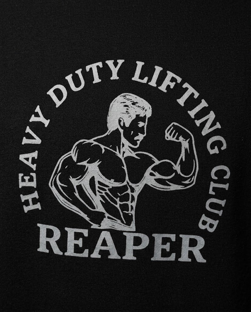 Toma Macro del pecho de ,la HEAVY DUTY