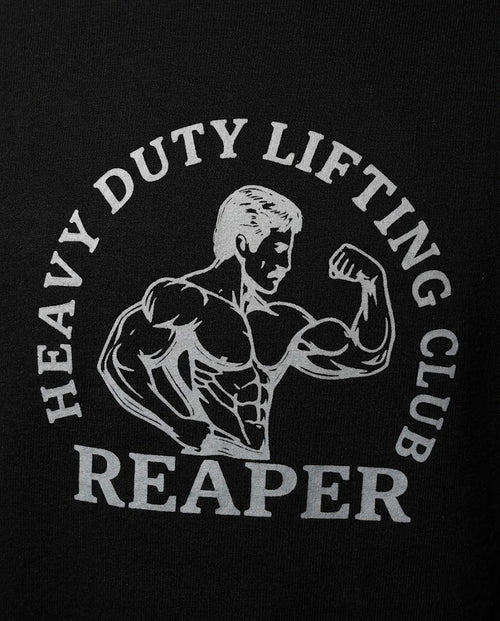 Toma Macro del pecho de ,la HEAVY DUTY