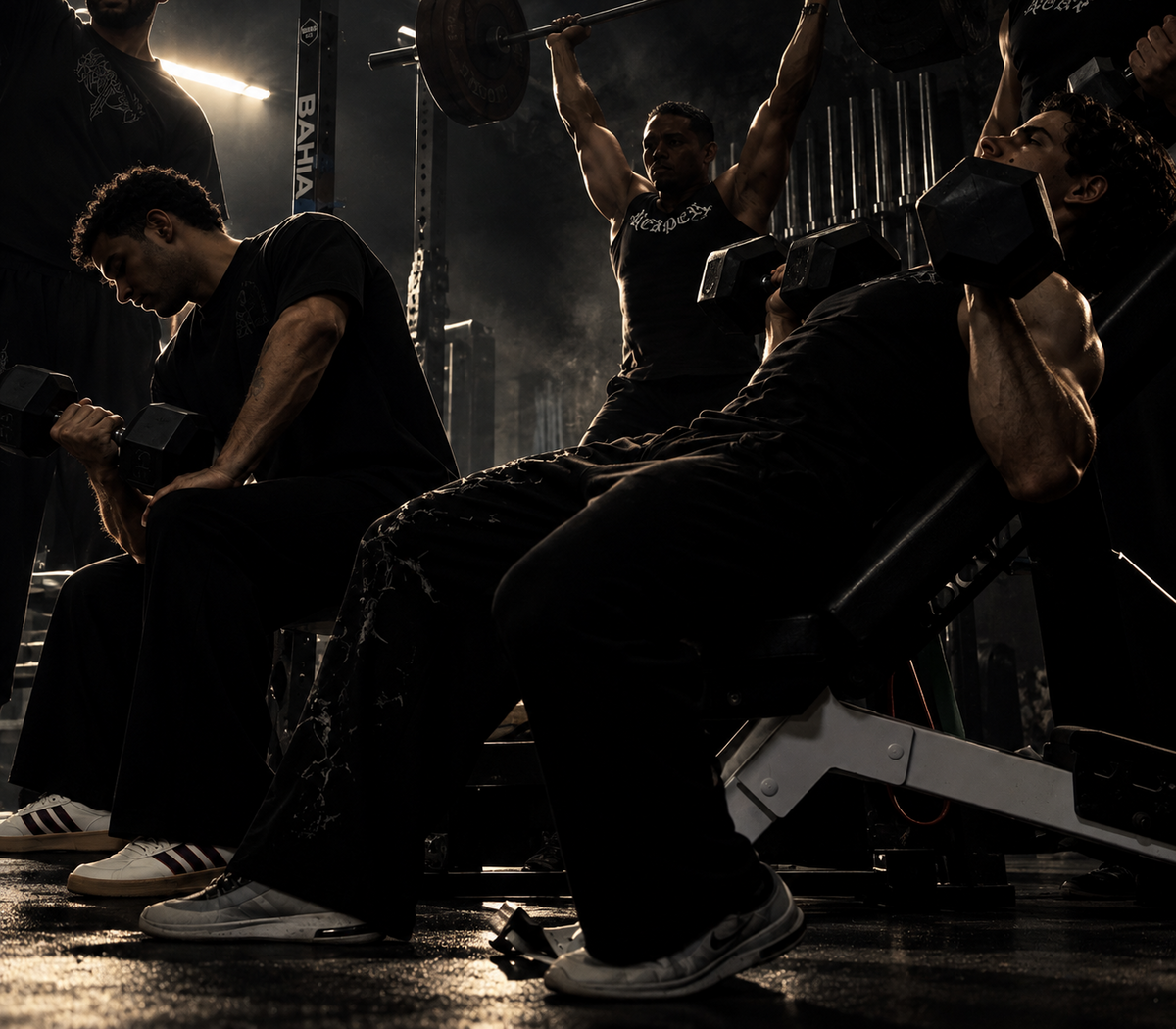 Atletas REAPER entrenando en el gimnasio